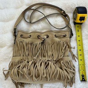 Patricia Nash leather fringe purse